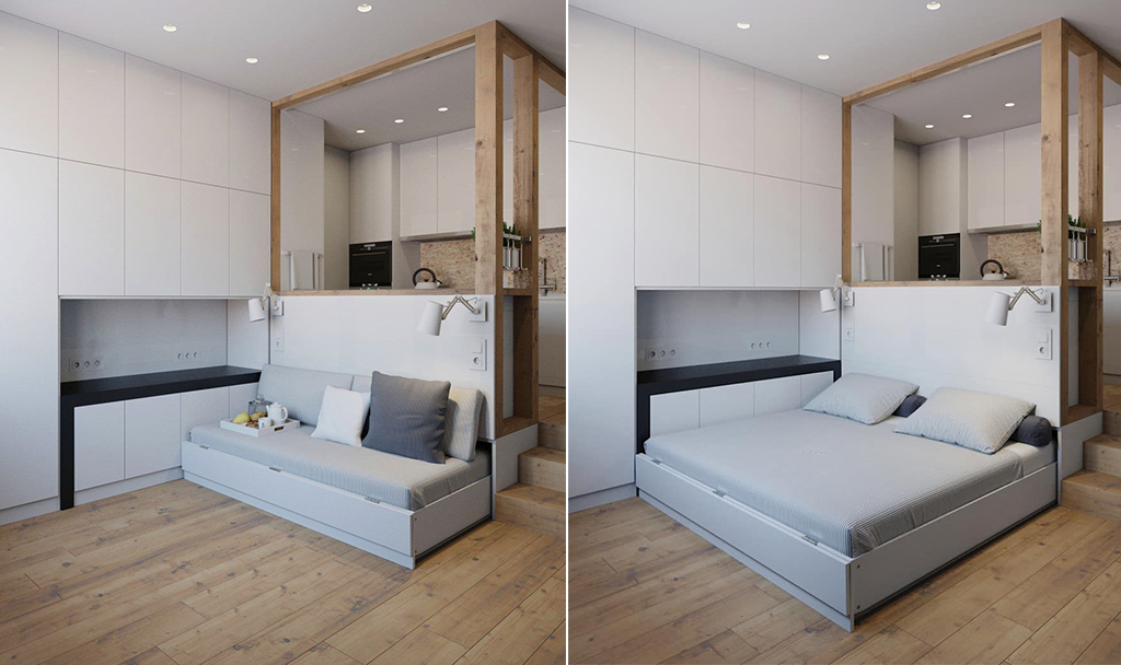 Мебель для маленькой квартиры: какие предметы нужны для комфорта